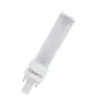 Osram Dulux-D LED 5W 540lm - 830 Blanc Chaud | 2-Pins - Équivalent 10W