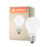Ledvance Classic LED E27 Poire Filament Dépolie 7.5W 1055lm - 827 Blanc Très Chaud | Dimmable - Équivalent 75W