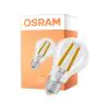 Osram Classic LED E27 Poire Filament Claire 5W 1055lm Ultra Efficiency - 840 Blanc Froid | Équivalent 75W