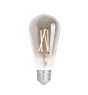 WiZ Smart LED E27 Edison Filament Smoke 6.5W 400lm - 820-850 Variable Blanc | Dimmable - Équivalent 35W