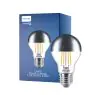 Philips Classic LED Ampoule E27 Poire Miroir 7.2W 650lm 650lm - 827 Blanc Très Chaud | Dimmable - Équivalent 60W