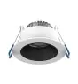 Noxion Spot LED Ares Profond Blanc 6W 540lm 927-940 3CCT - avec Inner Cercle  Noir | Diamètre 68mm