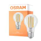Osram Parathom Classic LED E27 Poire Filament Claire 6.5W 806lm - 822-827 Dim To Warm | Dimmable - Équivalent 60W
