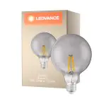 Ledvance Smart+ Wifi E27 Globe Classic Filament Fumée 6W 540lm - 825 Blanc Très Chaud | Dimmable - Équivalent 50W