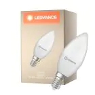 Ledvance Classic LED E14 Bougie Dépolie 4.9W 470lm - 827 Blanc Très Chaud | Équivalent 40W