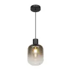 D'Lite Suspension Luminaire Leffinge Smokey Verre | Convient Pour 1x E27