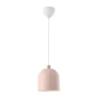 Nordlux Gaston Suspension Luminaire Métal et Bois Rose | Convient pour E27
