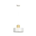 Emibig Suspension Luminaire Torin Acier Blanc | Convient pour 1x E27 - Max 15W