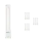 Lot 10x Osram Dulux-L LED 8W - 830 Blanc Chaud | 4-Pins - Équivalent 18W
