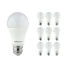 Lot 10x Noxion Lucent Classic LED E27 Poire Dépolie 9.5W 1055lm - 830 Blanc Chaud | Équivalent 75W