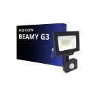 Noxion Projecteur LED Beamy G3 20W 2200lm 100D - 830 Blanc Chaud | IP44 - Détecteur de Mouvement et de Lumière - Symétrique