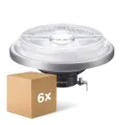 Lot 6x Philips MASTER Spot LED G53 AR111 14.8W 875lm 24D - 930 Blanc Chaud | Meilleur Rendu Des Couleurs - Dimmable - Équivalent 75W