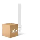 Lot 10x Noxion Lucent PL-S LED 6W - 830 Blanc Chaud | 2-Pins - Équivalent 11W