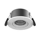 Noxion Spot LED Ares Firerated 6W 540lm 927-940 3CCT- Inclinable Blanc| Diamètre 68mm