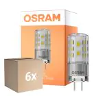 Lot 6x Osram Parathom LED Pin GY6.35 3.3W 470lm - 827 Blanc Très Chaud | Équivalent 40W