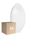 Lot 5x Ledvance Surface Circulaire 350 Blanc 18W 1440lm - 840 Blanc Froid | IP44 - avec Sensor - Équivalent 2x18W