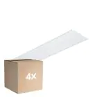 Lot 4x Philips Panneau LED Ledinaire RC065B 28W 3400lm - 830-835-840 CCT | 120x30cm - UGR 