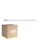 Lot 10x Philips MASTER LED T8 (EM/Direct 230V) Ultra Output 13.5W 2500lm - 865 Lumière Du Jour | 120cm - Équivalent 36W