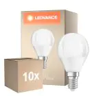 Lot 10x Ledvance Classic LED E14 Poire Dépolie 4.9W 470lm - 827 Blanc Très Chaud | Dimmable - Équivalent 40W