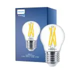 Philips MASTER LED E27 Boule Filament Claire 3.5W 470lm - 922-927 Dim To Warm | Meilleur Rendu Des Couleurs - Dimmable - Équivalent 40W