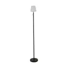 Eglo Lampadaires Salon Montapalma-L Acier Noir 2W 190lm - 830 Blanc Chaud | IP54 - Dimmable - USB-C