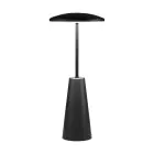 Eglo Lampe De Chevet Piccola Acier Noir 2W 270lm - 824-830-840 CCT | IP54 - Touch Dimmable - USB-C