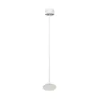 Eglo Lampadaires Salon Roccanova-L Acier Blanc 2W 270lm - 830 Blanc Chaud | IP44 - Touch Dimmable - USB-C