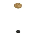 Eglo Lampadaires Salon Sheldon Acier Noir | IP20 - Convient pour 1x E27 